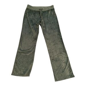 Aerie Olive Velour Joggers with Drawstring sz M